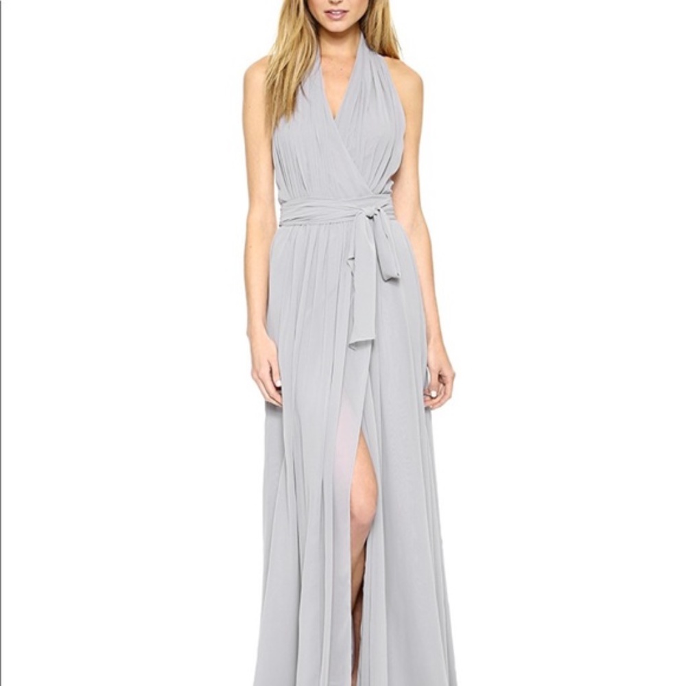 Joanna August Amber Halter Wrap Dress XS